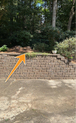 Guardrail Needed At Retaining Wall