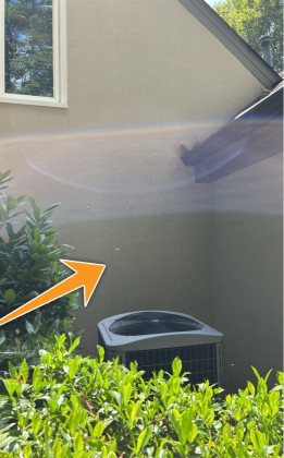 Previous Stucco Repairs Noted