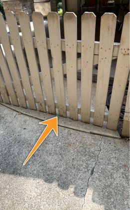 Fence Damaged