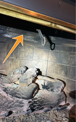Fireplace Cleaning (With Gas Logs)