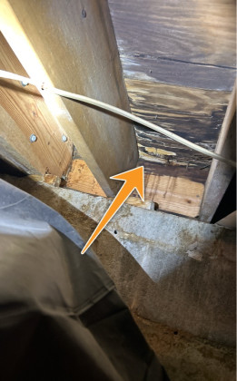 Water Damage / Rot Noted - Repair